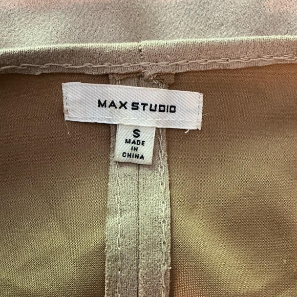 Max Studio Beige Sleeveless Dress Size Small - Picture 8 of 12